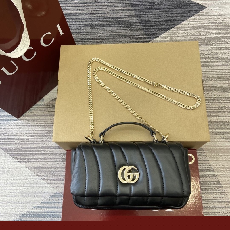 G*u*i top handle bags